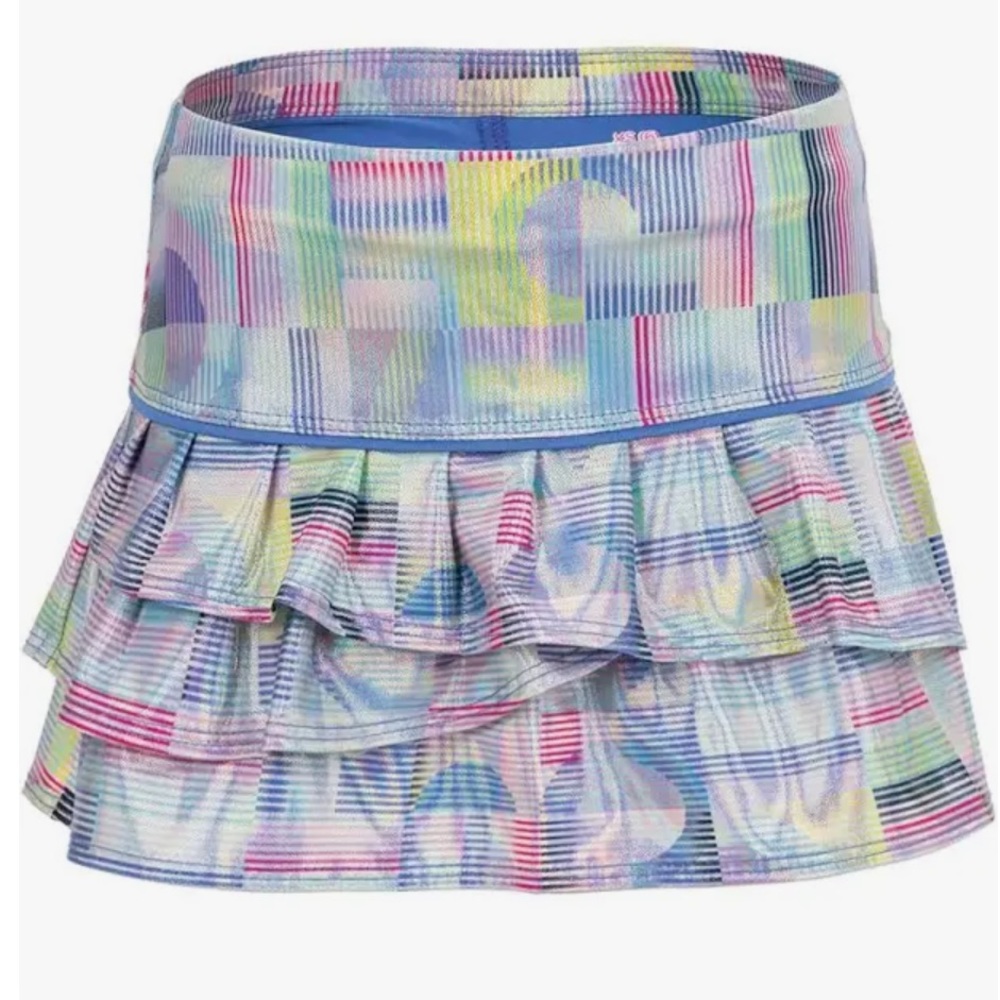 Lucky in Love Count Me In Metallic tennis skirt. size XL